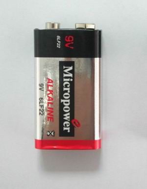 alkaline 9V battery